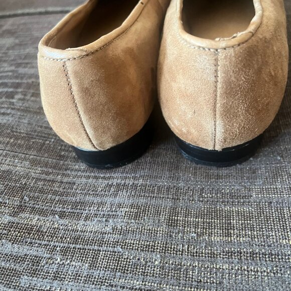 Rare Vintage BABE DIDRIKSON Suede Embroidered Loafer Size 8.5 - Picture 8 of 8